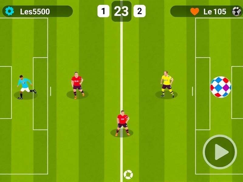 Soccer Sprint Aces Gameplay Screenshot